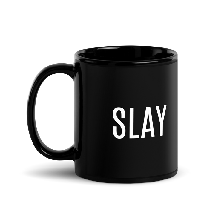 Slay-black-glossy-mug-black